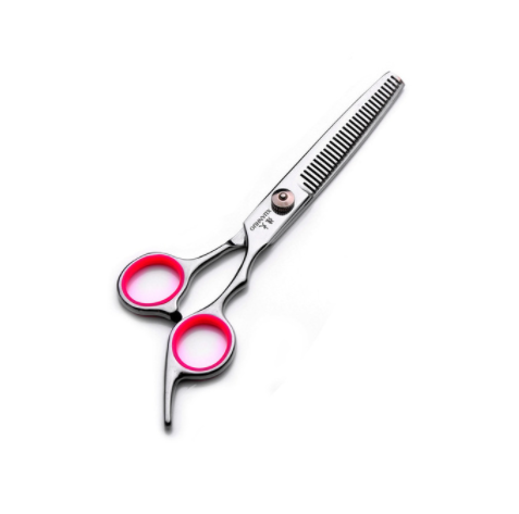 Trim Hair Pet Cut Flat Cut 7-Inch Scissors Down Bend Up Shear Pet Grooming Scissors