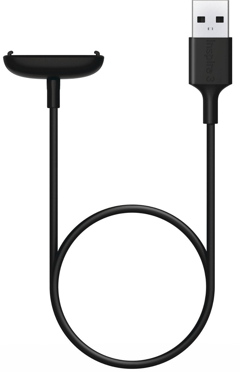 Fitbit - Inspire 3 Charging Cable - Black