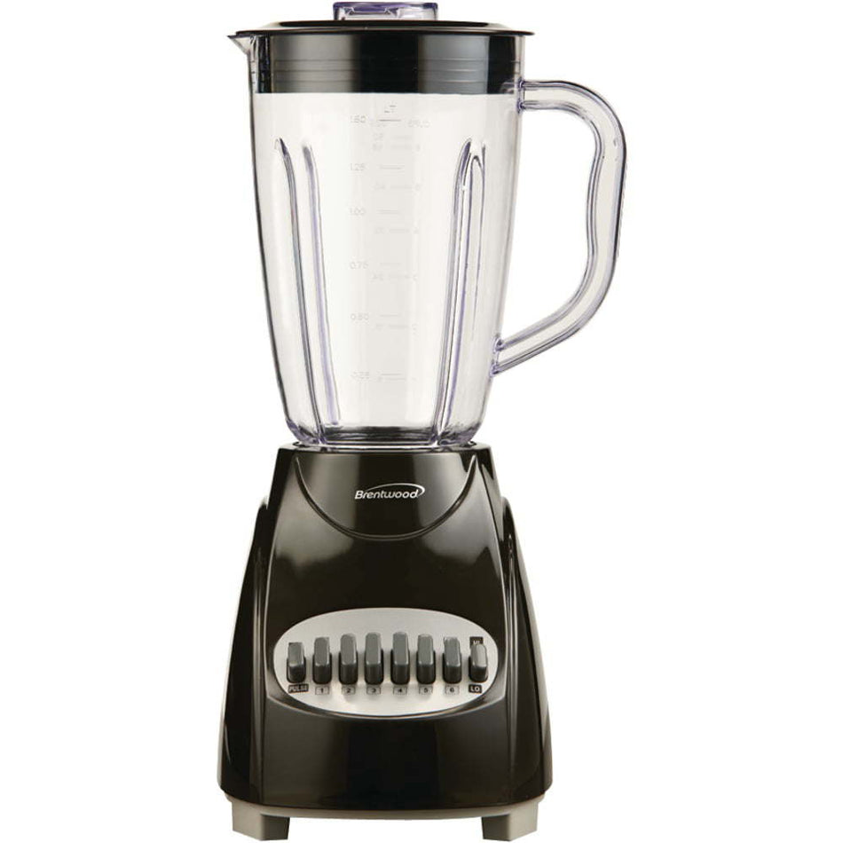 Brentwood Appliances 50 Ounce 12 Speed  Pulse Electric Blender with Plastic Jar (black)