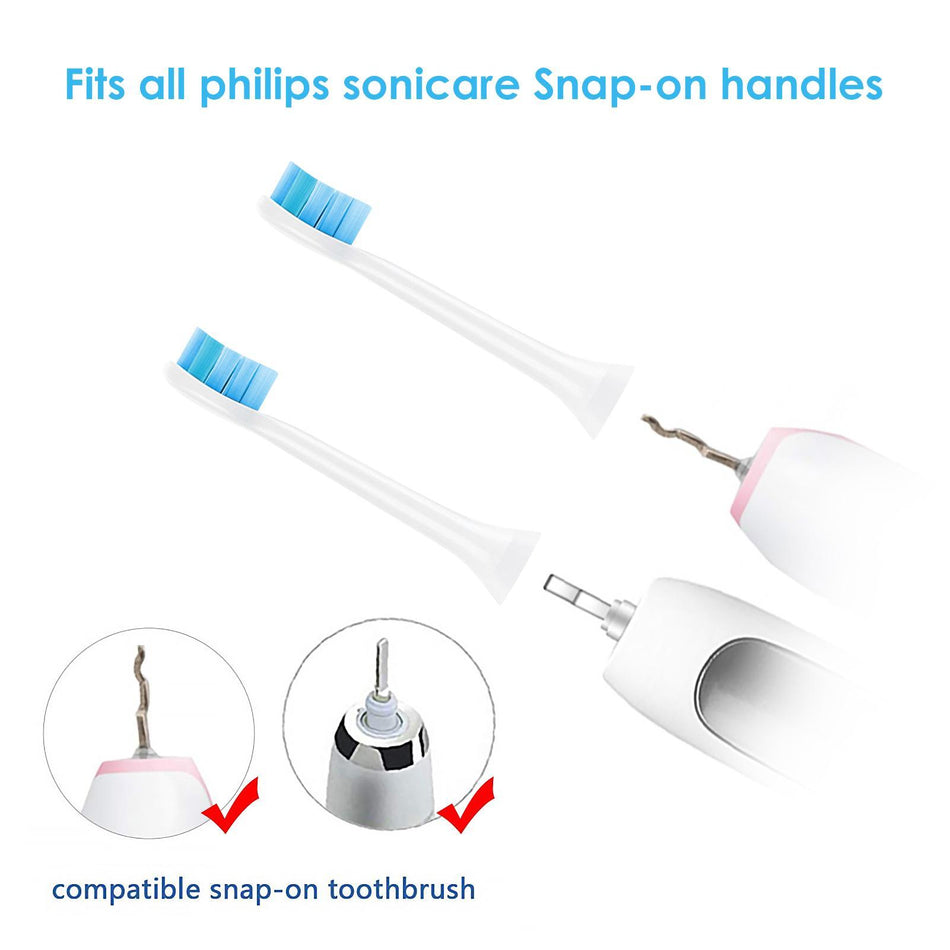 Replacement Toothbrush Heads Compatible with Electric Brush Heads